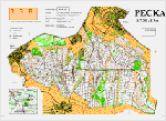 mapa Pecka